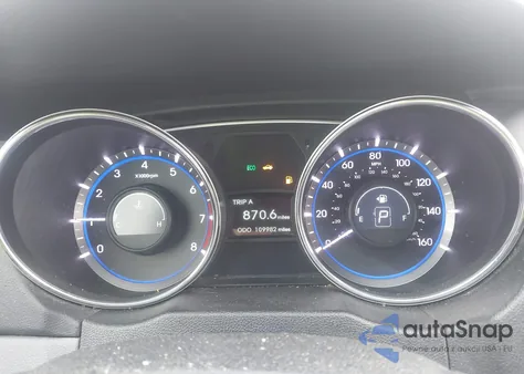 2013 Hyundai Sonata Gls из США, поврежденный, VIN 5NPEB4ACXDH734069